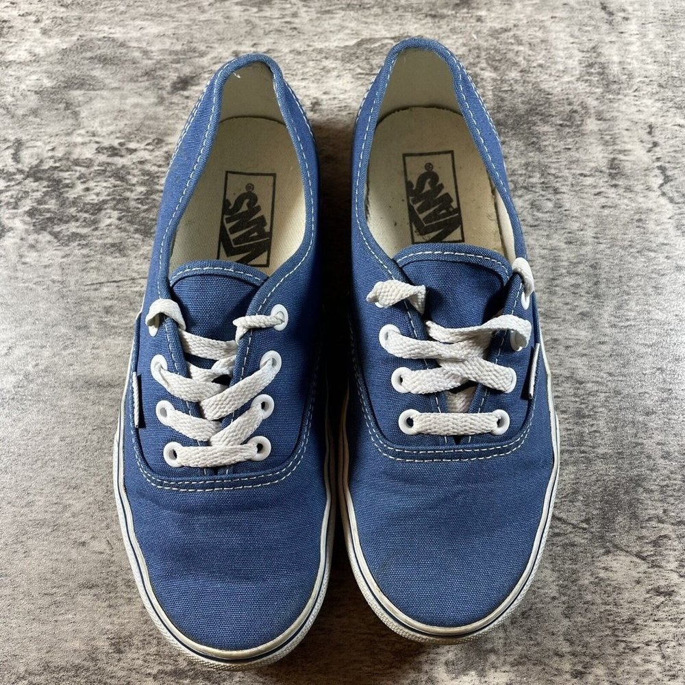 VANS Classic Low Canvas Skate Blue Sneakers Women’s 6.5 - Picture 7 of 8